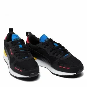Puma R78 Low Top Mens Casual Lifestyle Shoes Black Red 373117-38 NEW Sz 12 PUMA R78 Sneakers in Black/High Risk Red - 373117-38 Release  main image 4